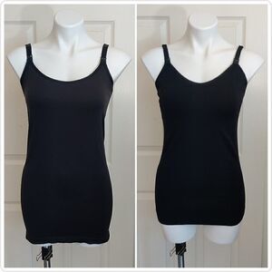 Pair of Bravado seamless classic nursing cami sz M